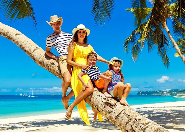 Thailand family beach vacation